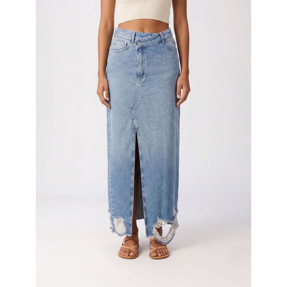 Dondup Skirt Woman Blue